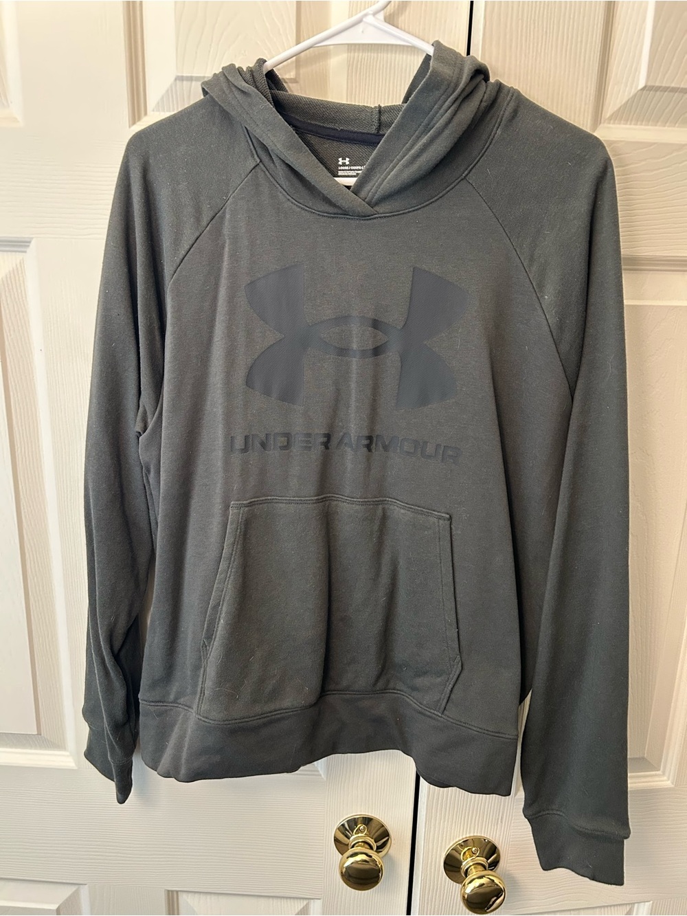 Under Armour Women’s Black Logo Hoodie Sweatshirt